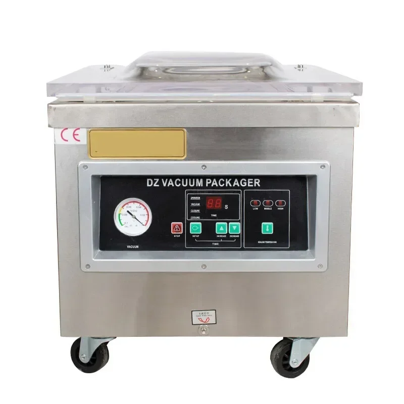 

Home Electric DZ-400 Vacuum Food Sealer Electric Packaging Machine 220V Commercial Large Packing Machine Compressed Cooked Seale
