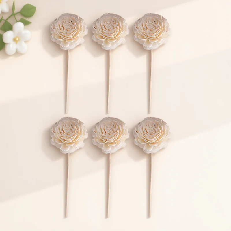 

6Pcs No Flame Aromatherapy Rattan Strong Volatility Diffuser Sticks Home Wedding Decor Aroma Supplies Diffuser Sticks