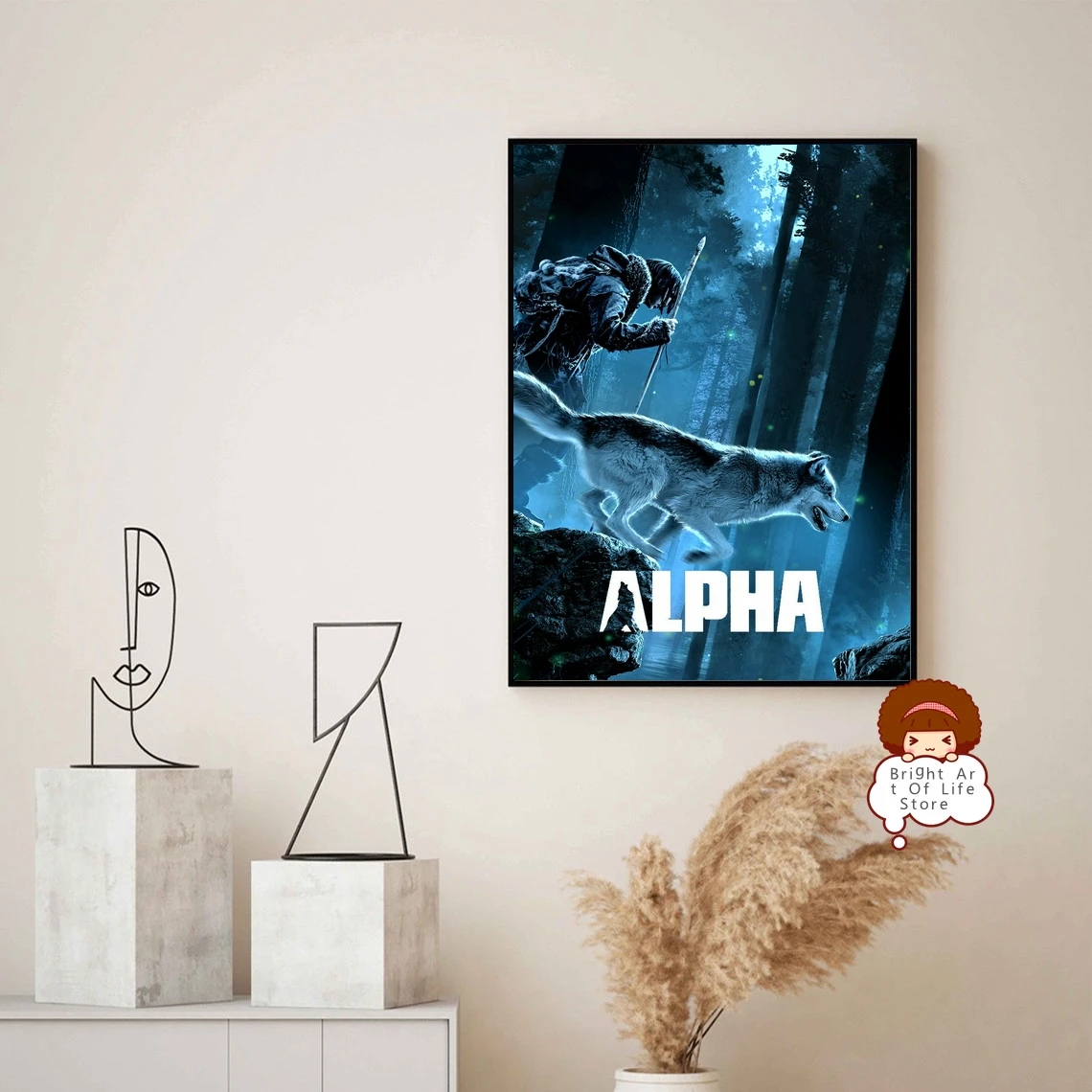 Alpha (2018) Movie Poster Cover Photo Canvas Print Wall Art Home Decor (Unframed)