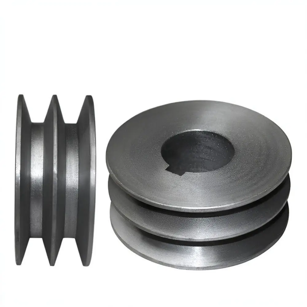 Heavy Duty 2B Double Groove V Belt Pulley Mechanical Power Transmission Component For Motor Reducer Drive Assembly Tool