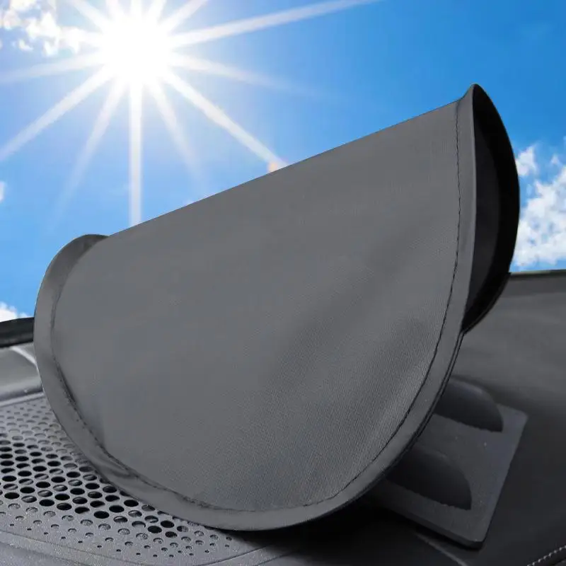 

1pcs Car GPS Navigation Sunshade Visor Cover Sun Shade Barrier Light Cover GPS Navigator Case Auto Interior Accessories