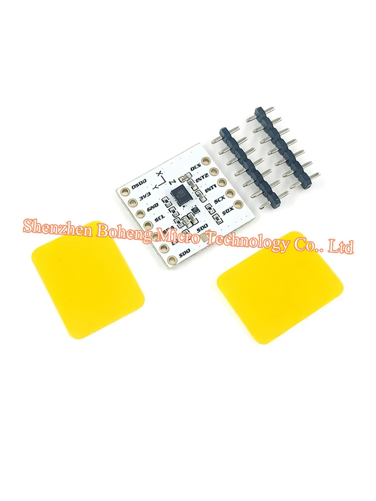 Moduł LSM6DSV + QMC6309 6-osiowy IMU 3-osiowy magnetometr SPI/I2C kompatybilny z DIY trackerami ruchu (np. SlimeVR / Smol Slime) — zdjęcie produktu 7