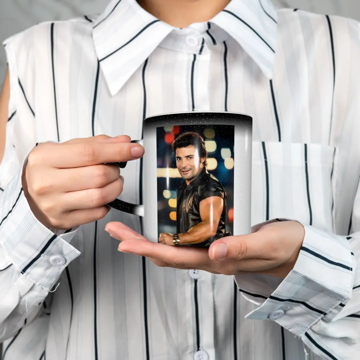 Chayanne Puerto Rican Latin Pop Mug Funny Ceramic Coffee Cups Tea Mugs Milk Cup Drinkware Gift for Friends