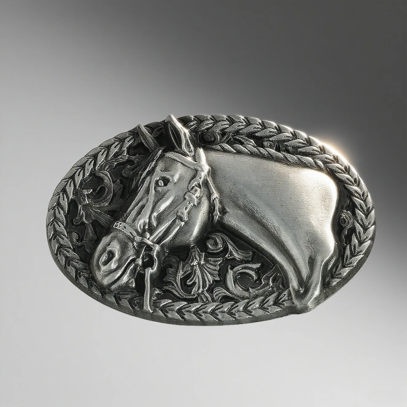 

Пряжка ремня с головой лошади, ретро-эллипс, сплав животного, дизайн, ковбойские джинсы в стиле вестерн, пряжка с узором оливкового листа, панк, уличный сувенир