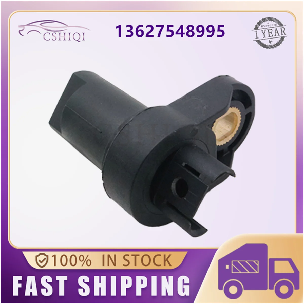13627548995 Engine Crankshaft Position Sensor For B7 X5 X6 2006-2013 550i 750i BMW E60 E65 760Li Alpina Auto Sensors 13620416414