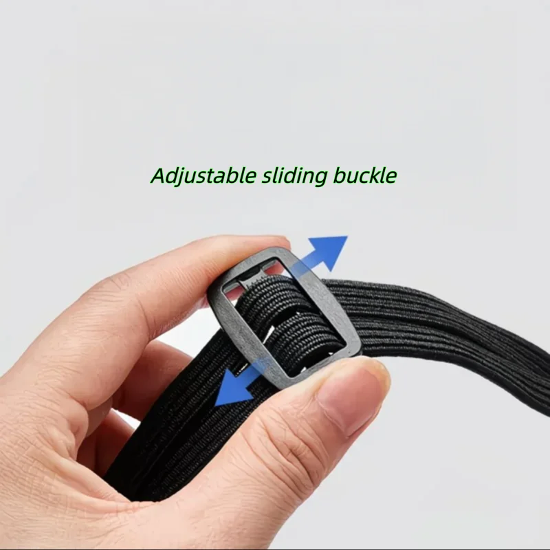 High-Strength Helmet Lock Strap (60/90cm), Weather-Resistant Elastic Cable for Securing Helmets to Motorcycles and Bikes