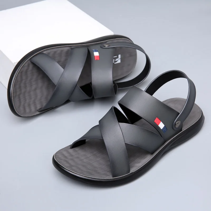 Fashion Men\'s Slippers EVA Soft Sandals for Home Men Outdoor Home Flip Flops Slides Male Mules Summer Beach Sandals Men Shoes