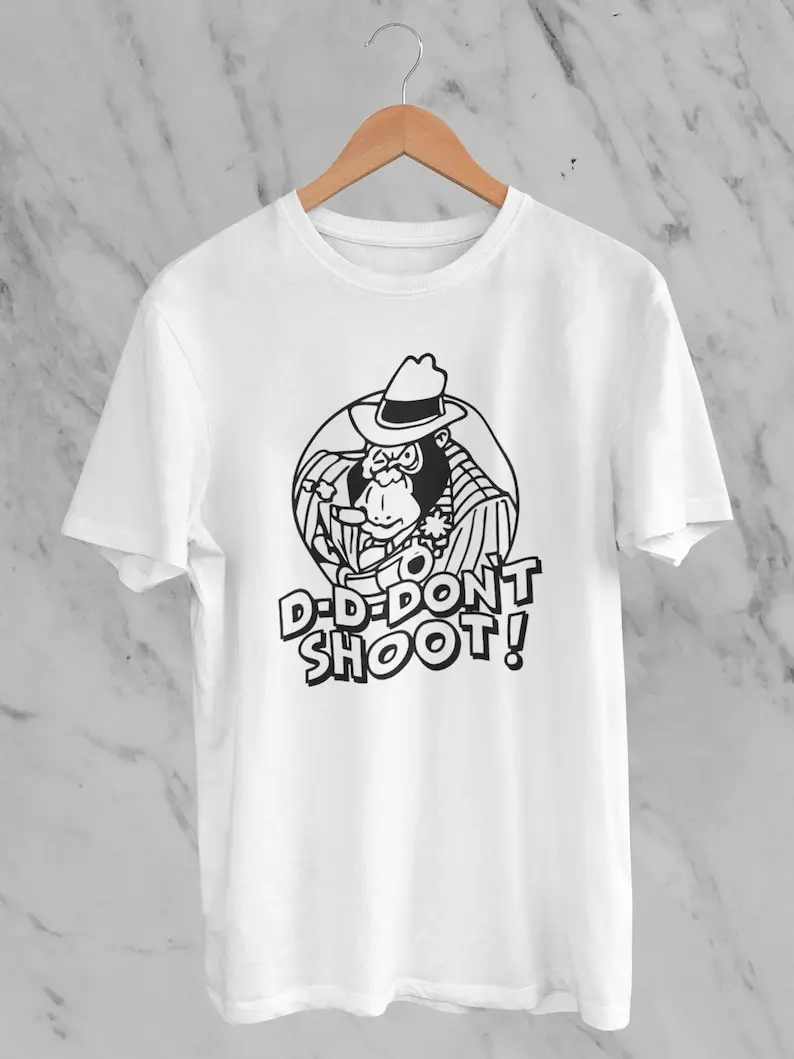 

Mugs Murphy Red Dwarf D D Dont Shoot T shirt / Retro TV Show / Old School T shirt / Cult Sci Fi