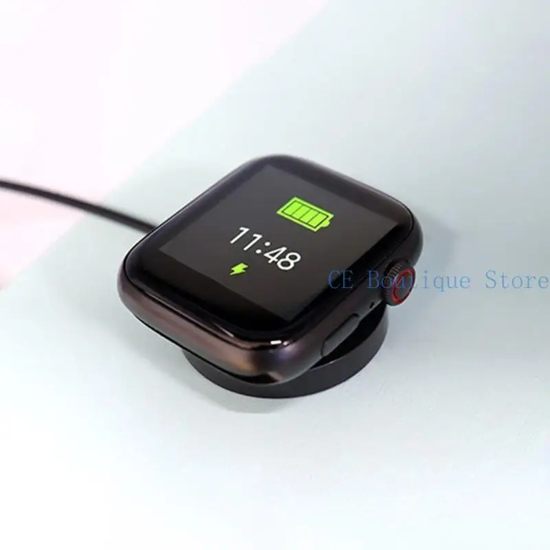 Зарядное устройство для умных часов, стабильная док-станция, подставка, кронштейн, совместимый с T500 держатель USB-кабеля для зарядки, основание адаптера питания