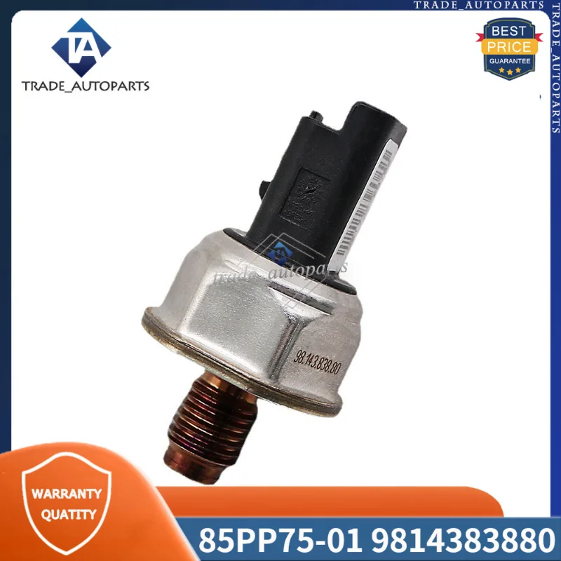 1PCS Fuel Oil Pressure Sensor 85PP75-01 9814383880 For Ford Focus III 2.0 TDCi