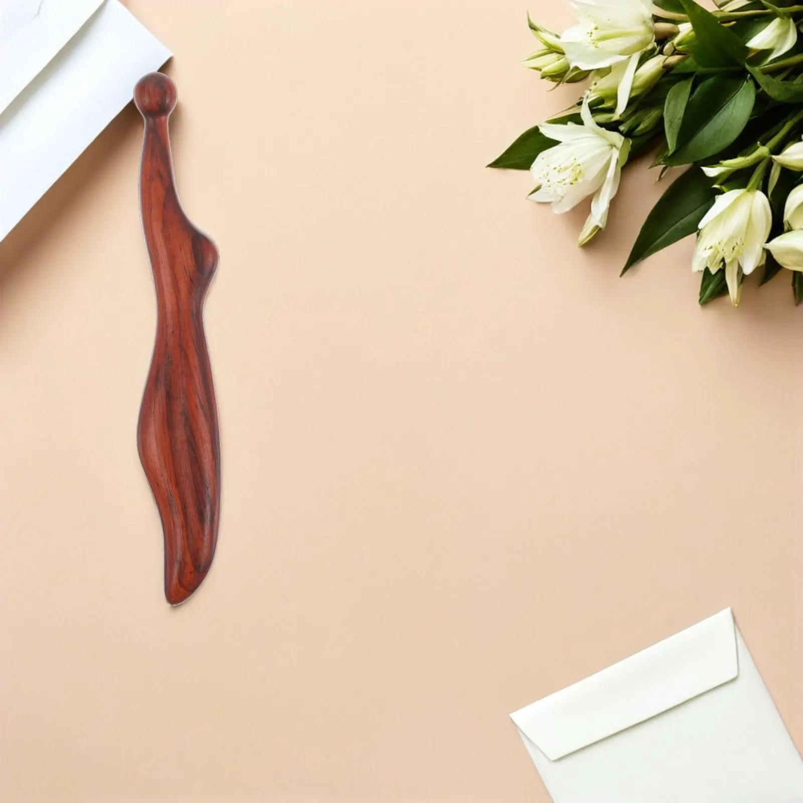 

Массажер для меридианов из сандалового дерева: ручной деревянный стик для стимуляции акупунктурных точек, восстановления мышц, расслабления всего тела и скребкового массажа