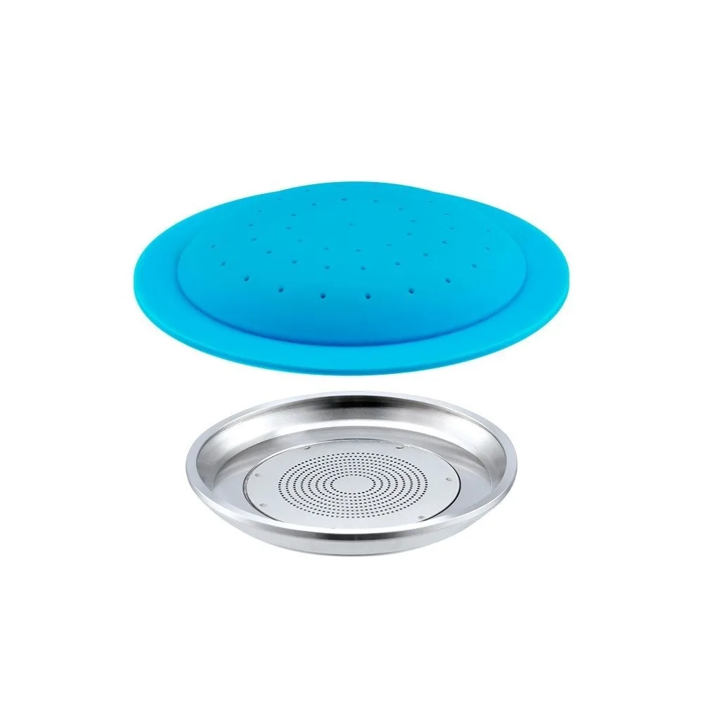 Reusable Refillable Coffee Capsules Metal Filter 3-4g Capacity Coffee Filter Pods Spare Parts Set for Nespresso Zenius