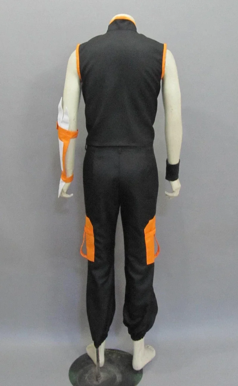 Anime Shaman King Cosplay Man Halloween CosYoh Asakura Cosplay Costume Top+pants+wristband