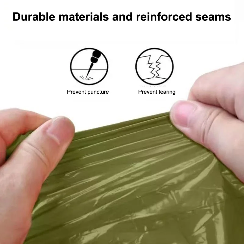 เสื้อกันฝนฉุกเฉินแบบสะท้อนความร้อน 4 ชิ้น ผ้าห่มฉุกเฉินแบบสะท้อนความร้อน เสื้อกันฝนกันน้ำสำหรับตั้งแคมป์