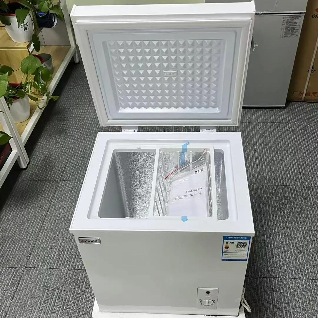 

42L Hot Wholesale Price Commercial Single Door Deep Freezer Refrigerator for Home Refrigerator Ice Machines Home Appliances