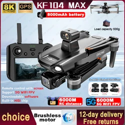 2024 KF Drone 8K HD Kamera Fotografia lotnicza GPS Powrót Automatyczne laserowe unikanie przeszkód Zdalne sterowanie z ekranem Drony