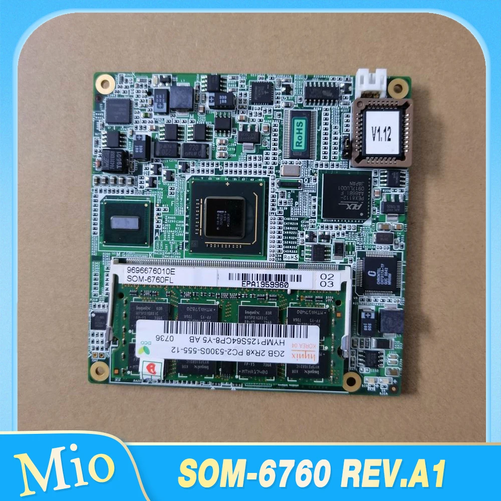 For Advantech SOM-6760FL industrial control equipment computer industrial motherboard SOM-6760 REV.A1