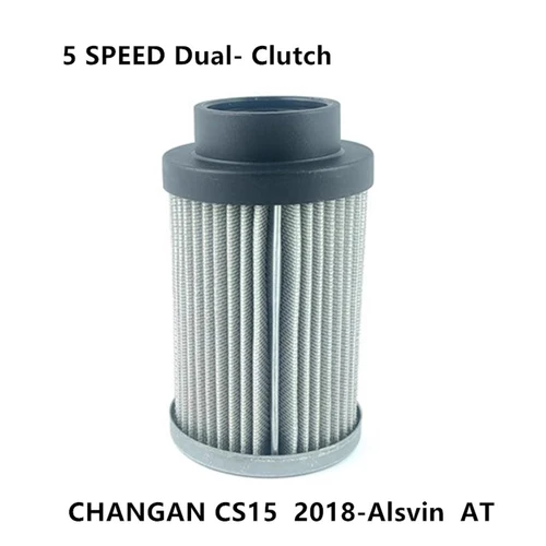 Elemento de filtro de aceite de transmisión para CHANGAN CS15 Alsvin-2018 filtro de transmisión automática de doble embrague de 5 velocidades
