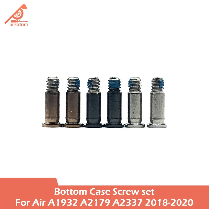 10set/Lot Laptop A1932 A2179 A2337 Bottom Case Screw set For Macbook Air 13