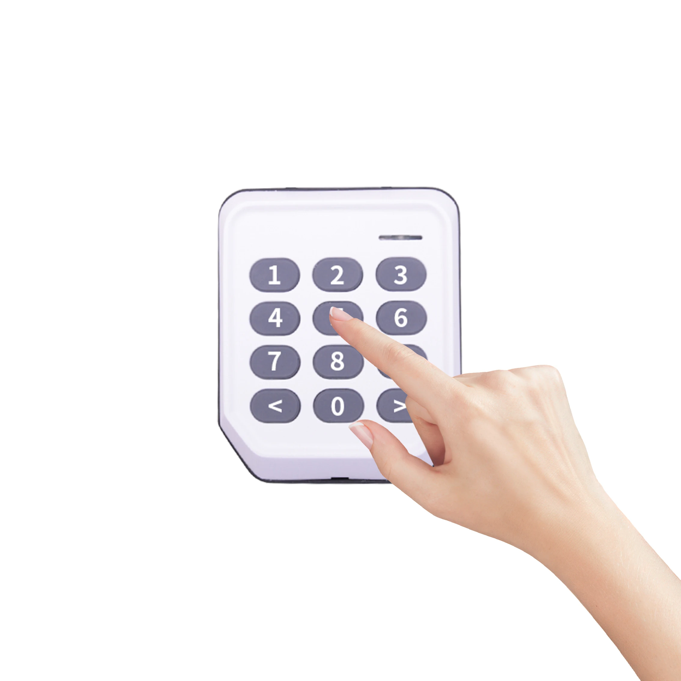 3PCS KP01 Wireless Keypad 433mhz HCS301 Rolling Code Lock RF Universal Remote Control Customize Logo Gate Opener