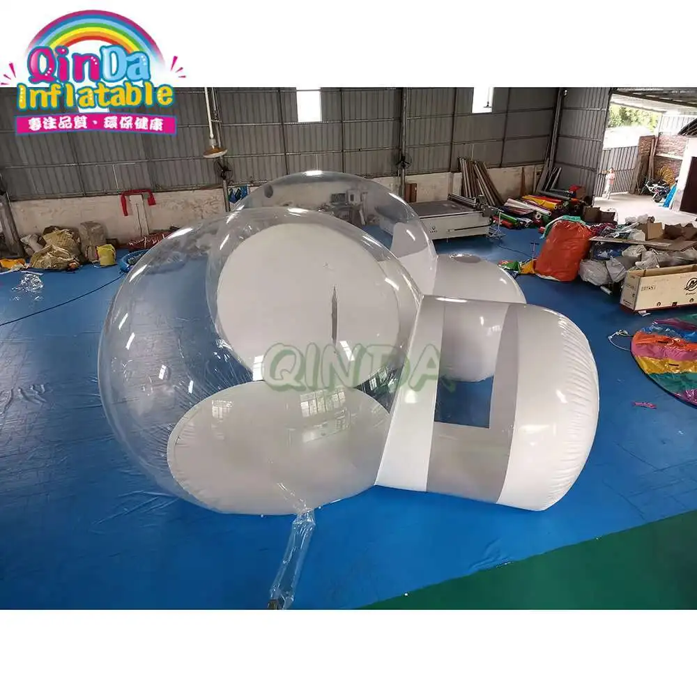 Double Room Transparent Clear Dome Inflatable Bubble Tent Pvc Igloo Camping Tent