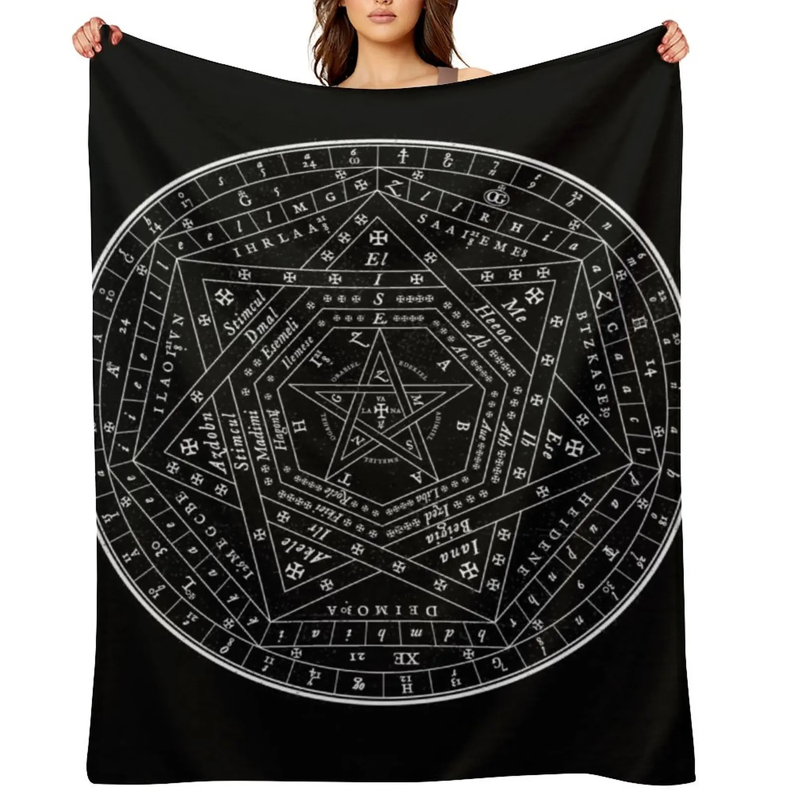 Sigillum Dei Aemeth غامض باقان سيجيل رمي بطانية ثقيلة لمصممي الأطفال أريكة لحاف البطانيات #1