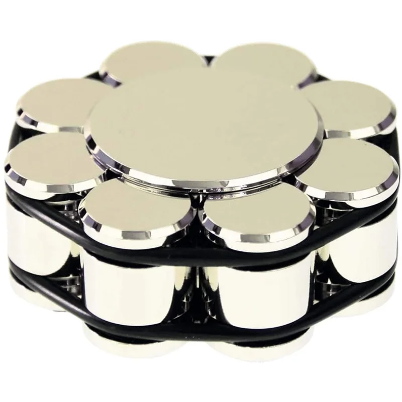 For Stainless Steel Vinyl Record Player Pressure Pressure Anti-slip Shock Absorption To Improve Sound Quality Phono Disc Town