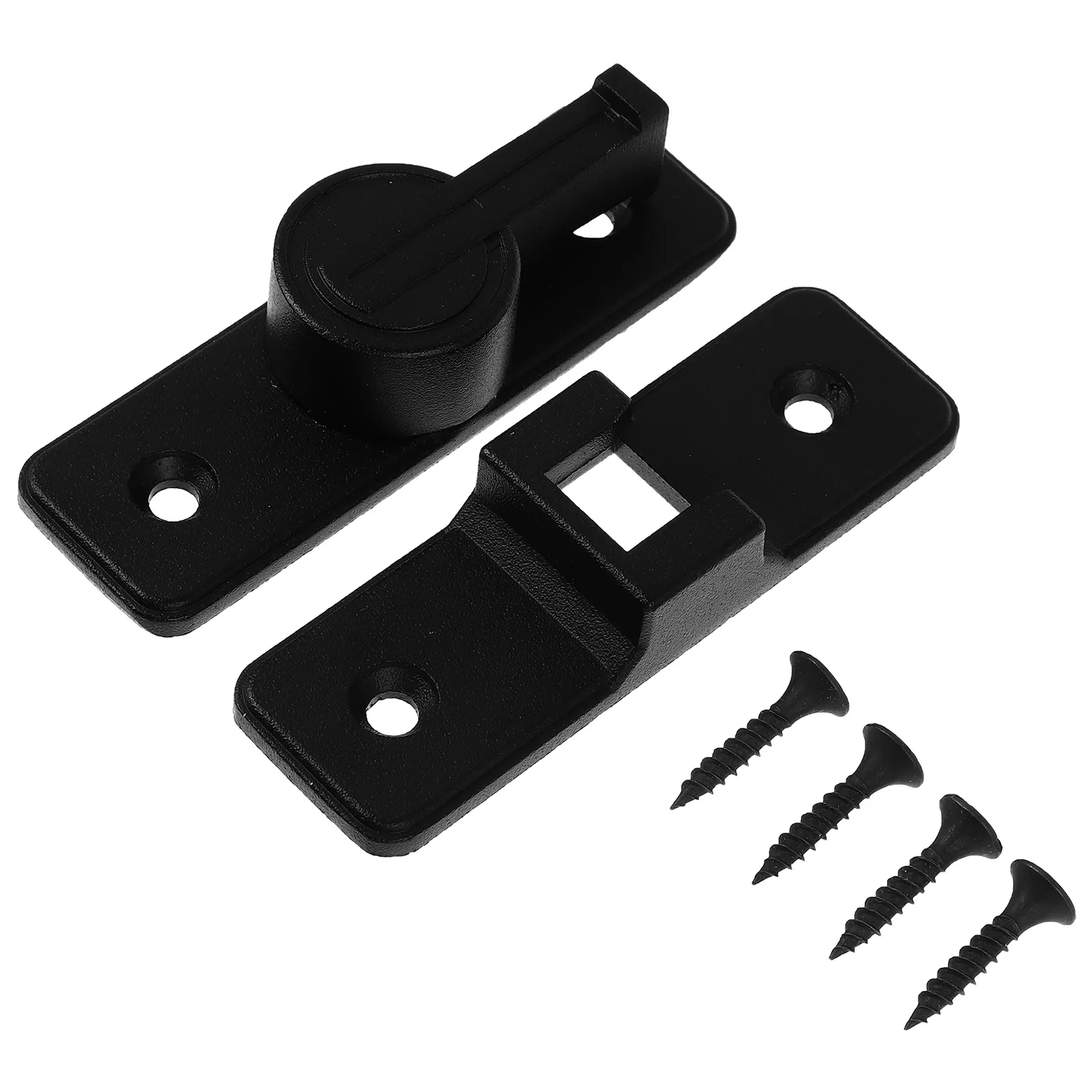 

Zinc Alloy Sliding Door Lock Buckle Self Adhesive 90 Degree Gate Latch Right Angle Bolt Protection Easy