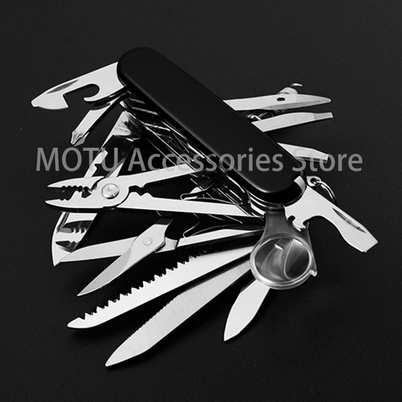 Outdoor Edc Folding Knife Pocket Army-Knives Multi-Tool Stainless-Steel 91mm Hunting