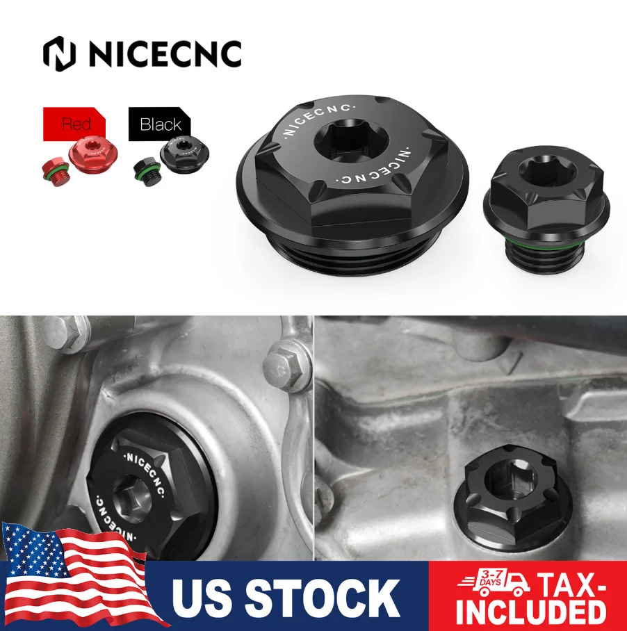 

For Honda TRX450R 2004-2009 TRX450ER CRF250R CRF450X CRF450R Engine Cover Cap Plug Kit ATV Part Accessories OEM 90087-HB5-000