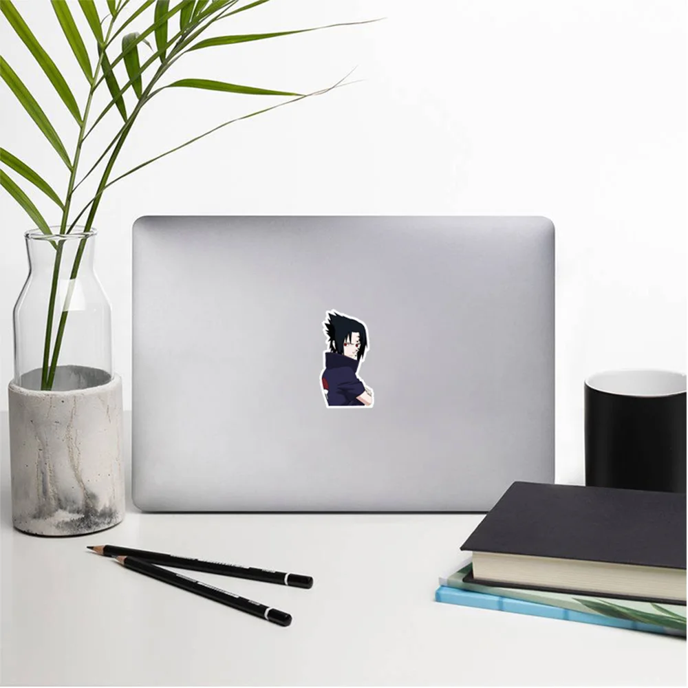 10/30/63 Stuks Naruto Uchiha Sasuke Stickers Waterdichte Uzumaki Naruto Decal Laptop Notebook Auto Fiets Sticker Voor Kinderen