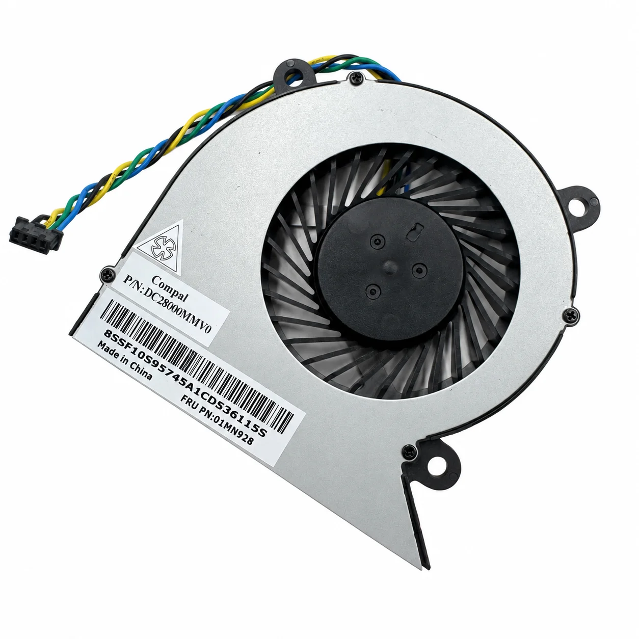 New CPU Cooling Fan for Lenovo IdeaCentre AIO 3-22IIL5 24IIL5 A340-22IGM 22IWL A340 24IGM 24IWL Desktop, 01MN928 DC28000MMV0