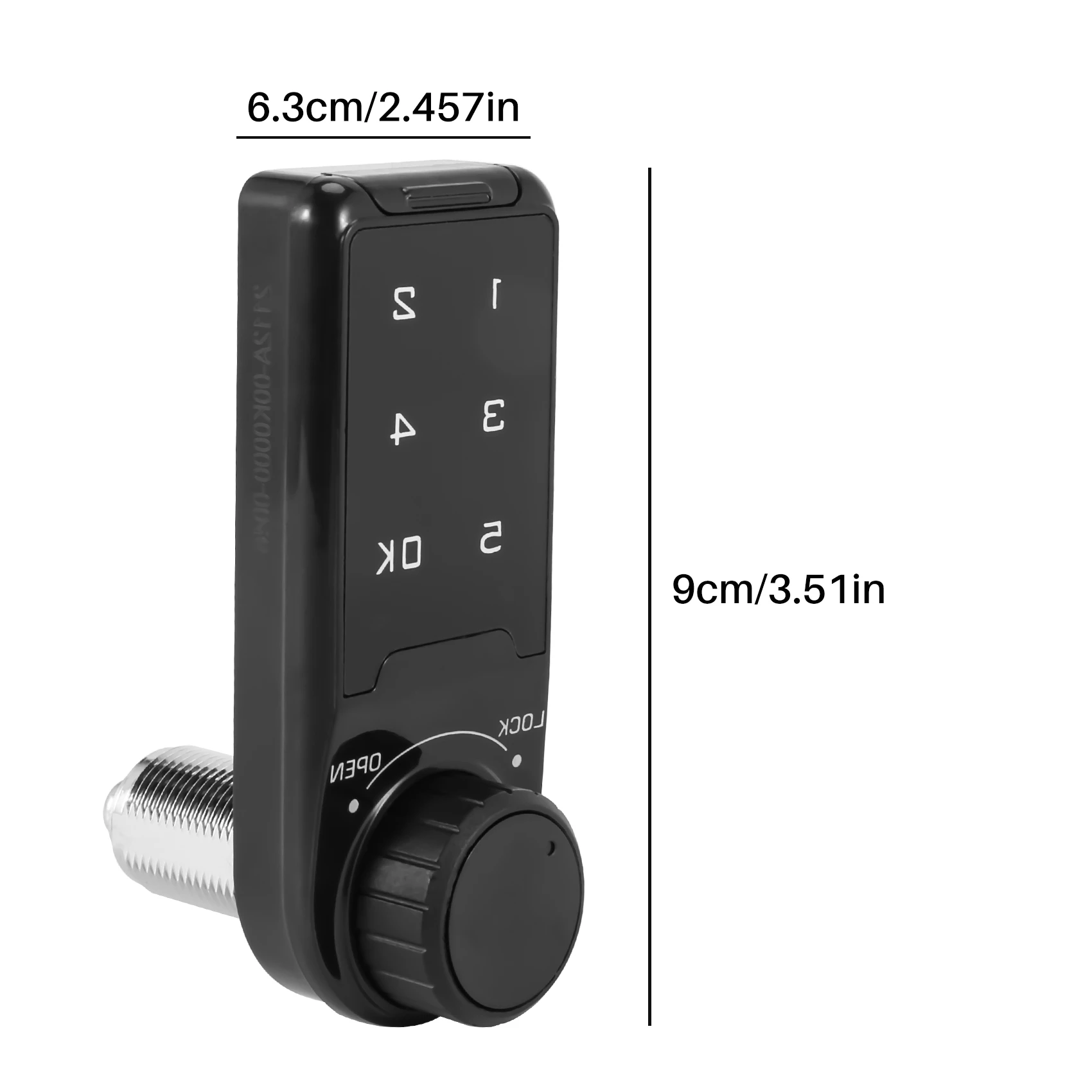 

A52T Electronic Cabinet Lock Press Keypad Password Access Lock Digital Security Cabinet Coded Locker For Access Control System