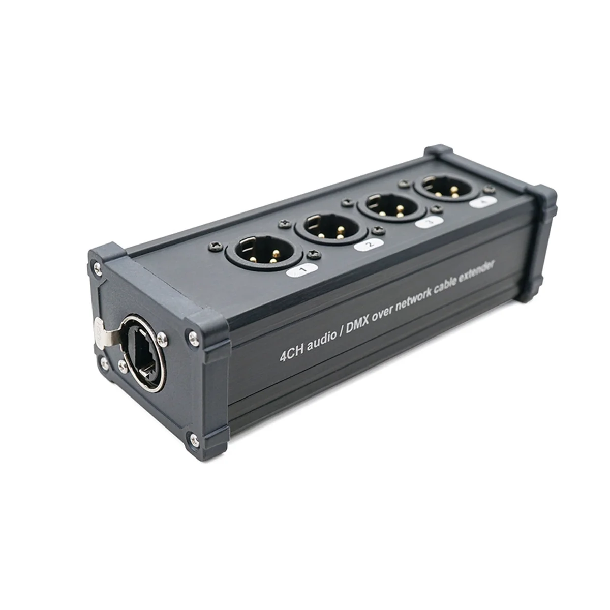 

Efficient 4-Channel 3-Pin Ethercon Cable Extender, for Stage Lighting, XLR, DMX
