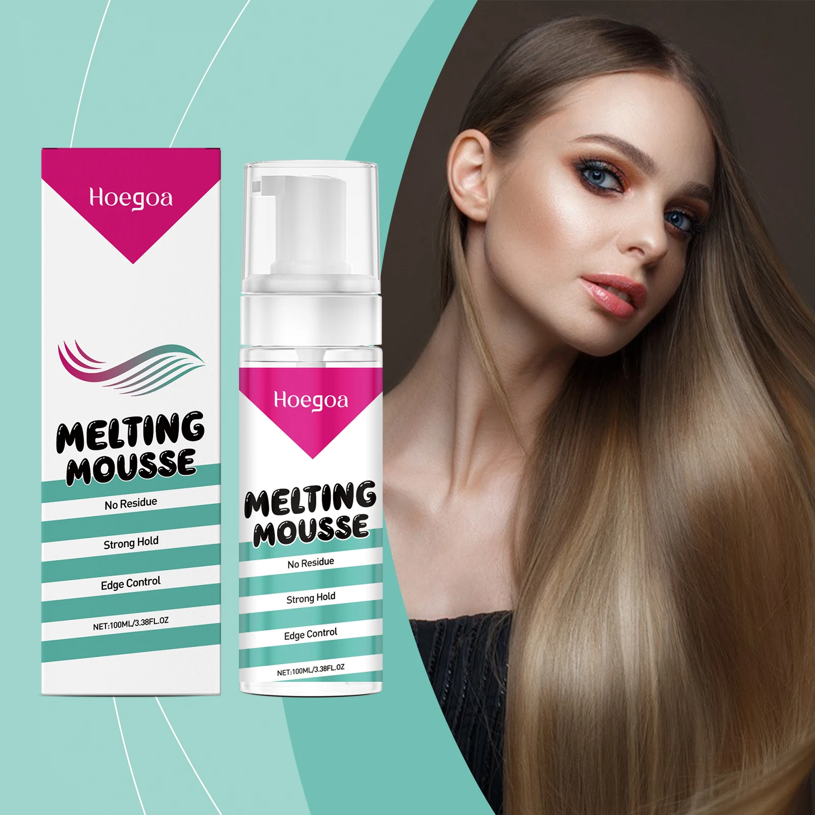 

Wig Styling Mousse-Mild Formula Moisturizing Hold Long-Lasting Styling Easy Application No Complex Skills Needed Daily Wig Care