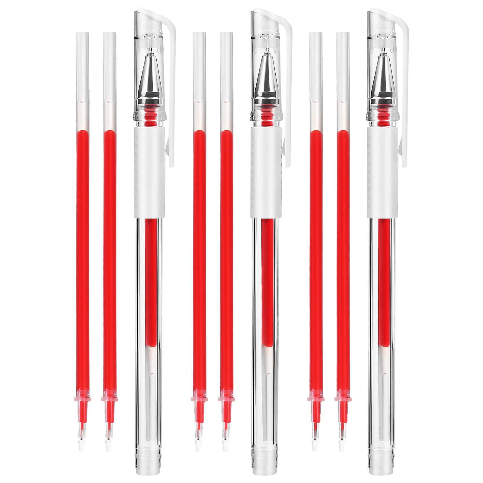 

4 Pcs Brow Mapping Pen Refills Smooth Precise Design Convenient Tattoo Marker Eyebrow Pencil Skin Markers Positioning Body
