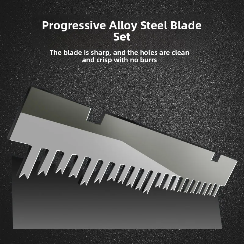 Binding Machine Manual 10 Hole Binding Machine for A4 Paper Alloy Steel Cutter Labor Saving Puncher for Office Document Book Rep