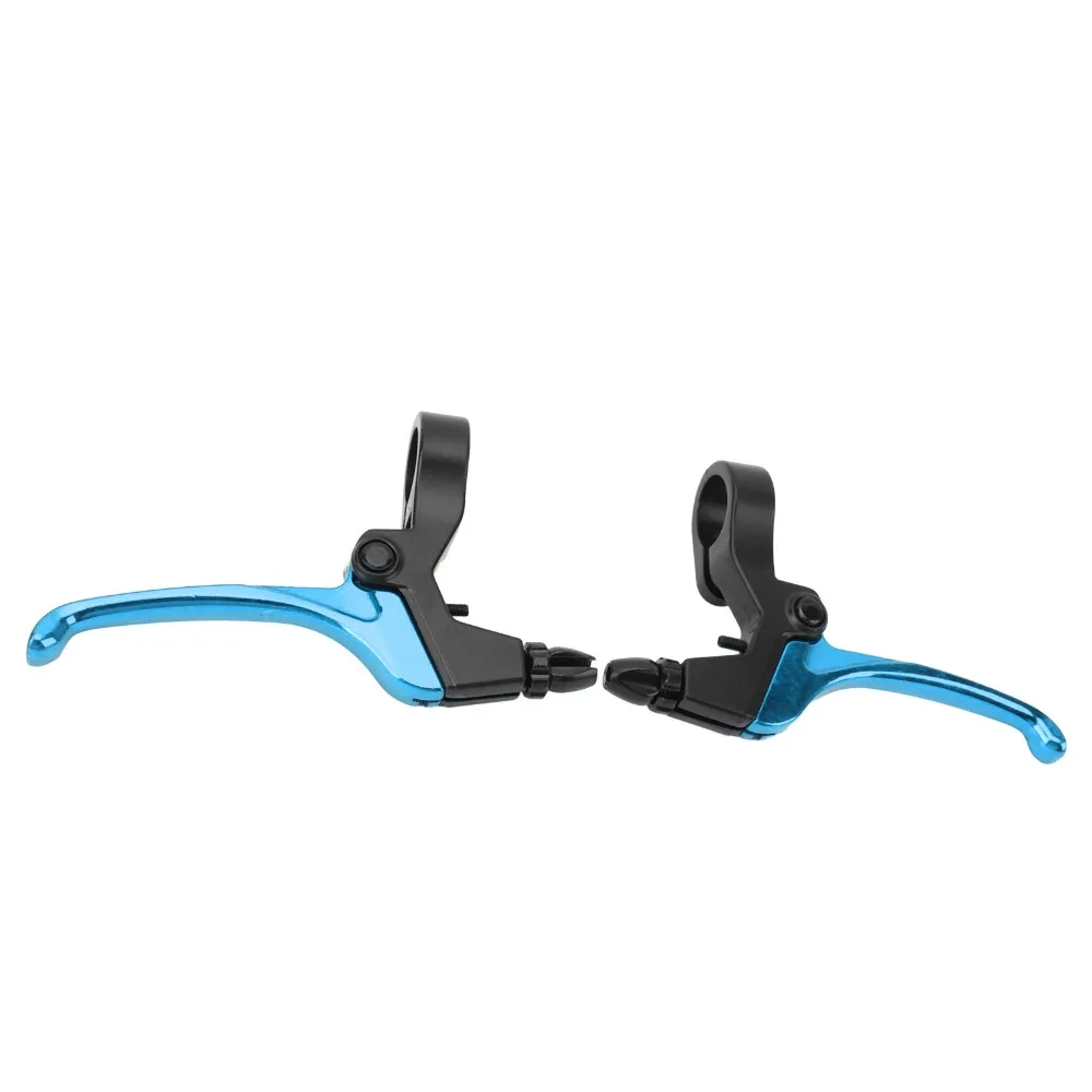 22.2 Diameter Bike Brake Handle Aluminum Alloy Black Bike Brake Level Handles Easy Installation High Performance