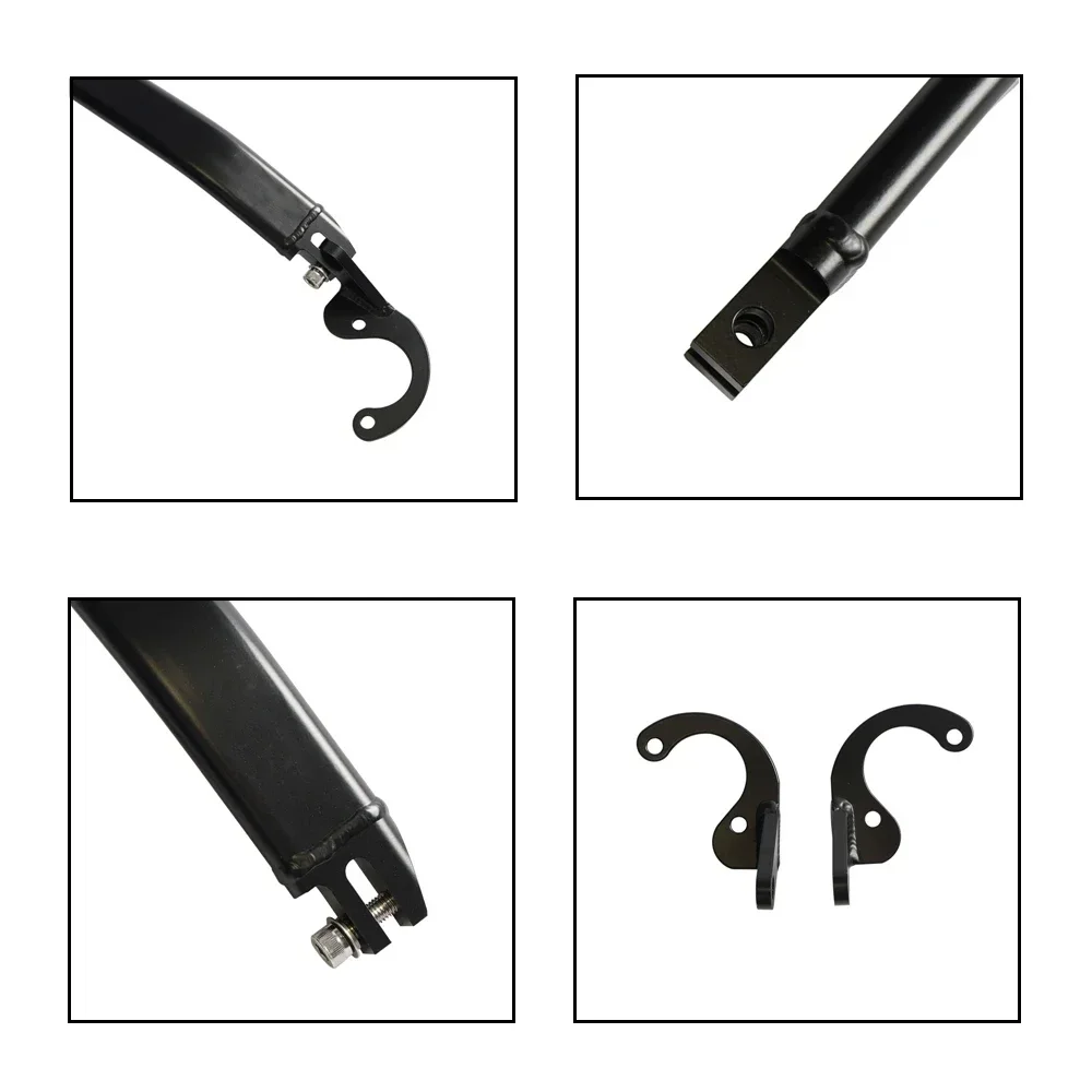 الألومنيوم سيارة الجبهة العلوي تبختر التعادل بار الخلفية تبختر بار ل 1992-1995 هوندا سيفيك هاتشباك CX Si VX سيدان DX EX LX RSB-1009