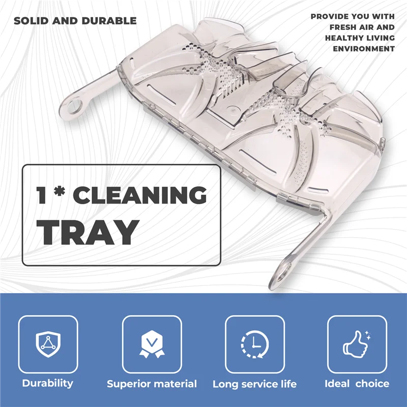 AT28-استبدال أجزاء تنظيف صينية ل Narwal J1 J2 روبوت فراغ المرفقات مكانس كهربائية للكنس قاعدة محطة ممسحة تنظيف القرص