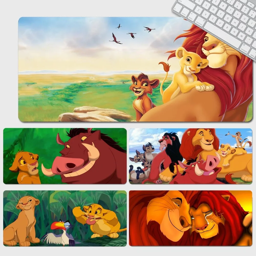 

Disney The Lion King Mousepad 90x40cm Big Keyboard Mat Table Mat Students Gamer Desktop Mousepad Gaming Mouse Pad