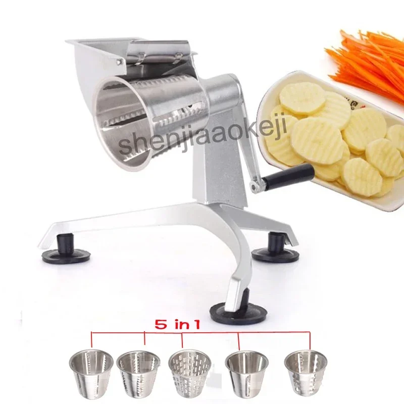 

1pc Manual Vegetable Cutter multi-vegetable Salad fruit machine salad slicer shred vegetables slicing machine