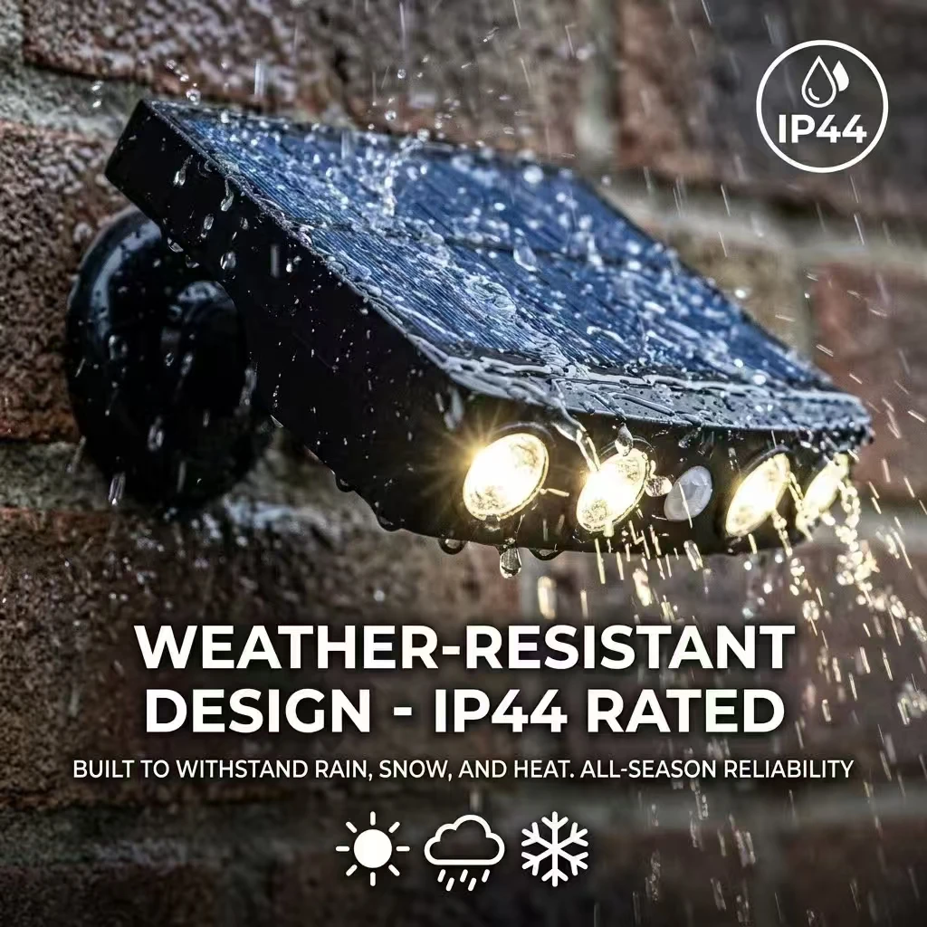 Luz de Parede Solar Externa 4L - Home Security Lights Outdoors avaliação e preço