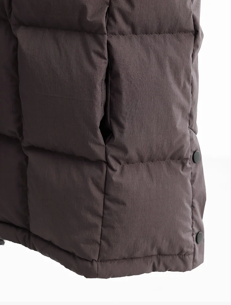 Winter Essentials~ down Vest, Women's Block-Patterned Warm Vest, Versatile Sleeveless Top, 2026 New Model