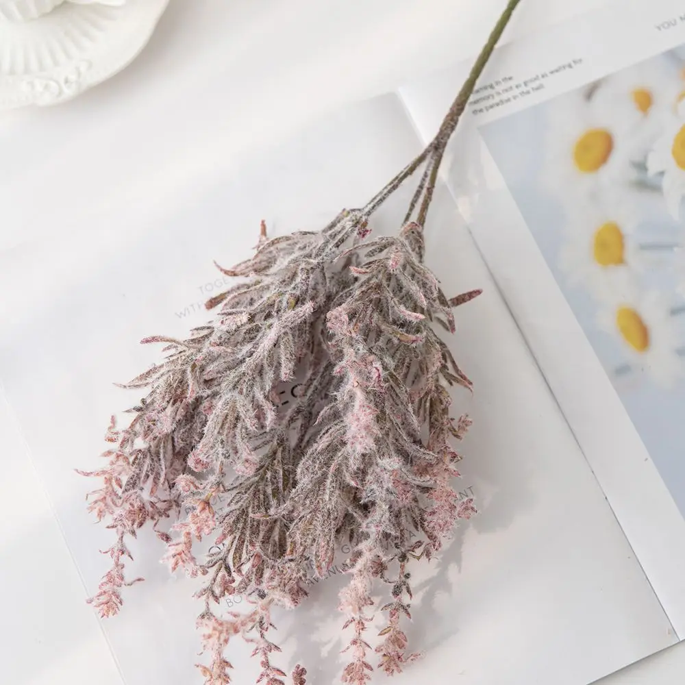 Künstliche Blumen Pflanzen Plüsch-Lavendelsträuße Heimvasen Gärten DIY-Geschenke Blumengirlanden-Materialien Hochzeits-Brautsträuße – Detail 14