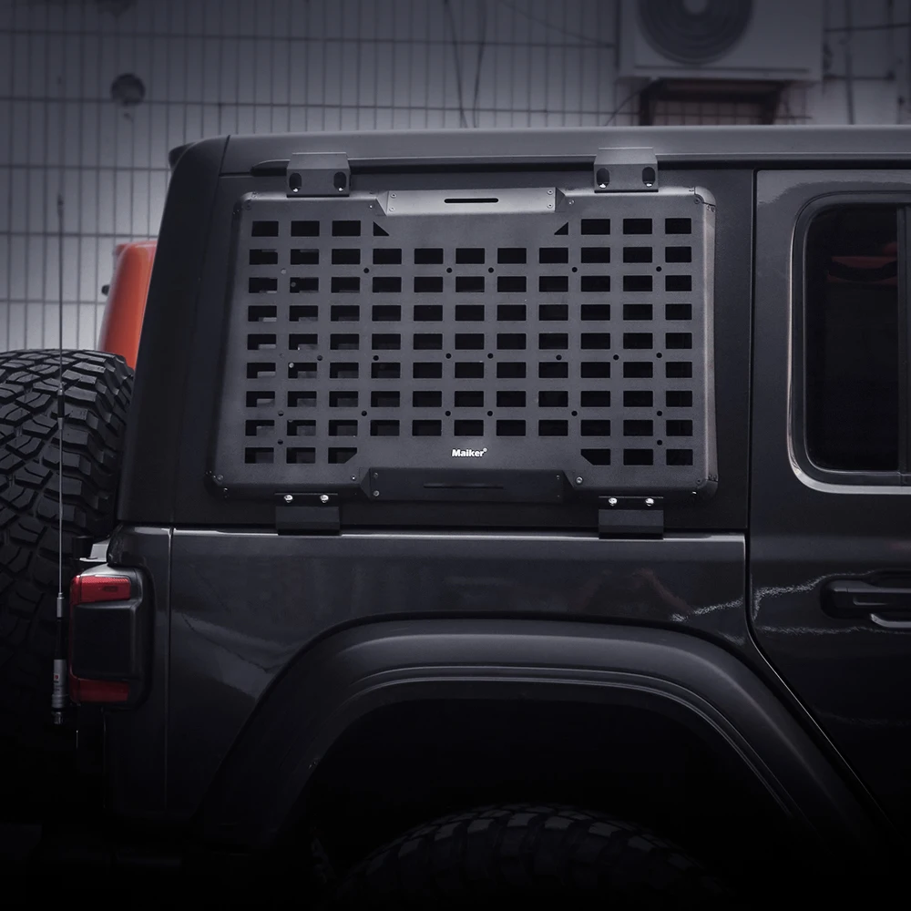 car part auto Off road Multifunctional side panel for Jeep wrangler JL 18+ exterior accessories from Maiker offroad