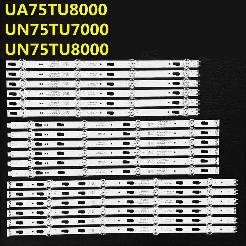 

Светодиодная лента, 18 шт., для LM41-00897A, LM41-00898A, LM41-00899A, UN75TU7000F, UN75TU8000F, UN75TU8200, UN75TU700DFXZA, UA75F6400, LH75BETHLGF