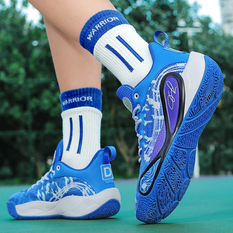 高品質男性バスケットボールシューズ女性ブランドデザインバスケットボールスニーカー男性屋外ゴム滑り止めスポーツトレーニングシューズ男性