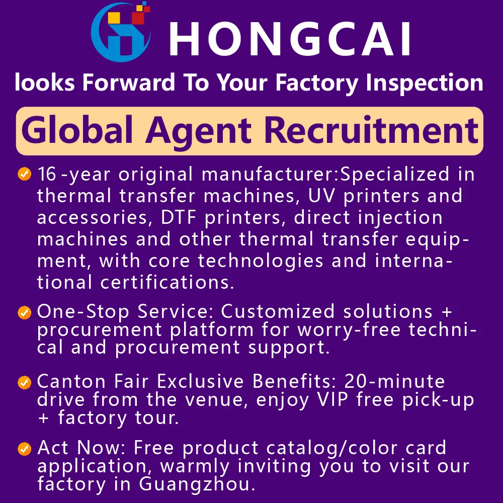 Hongcai Uv Dtf DX7 A3 30CM 3D TPU Silicone Label Printer for Clothing Heat Transfer PVC TPU Raised Logos Roll to Roll