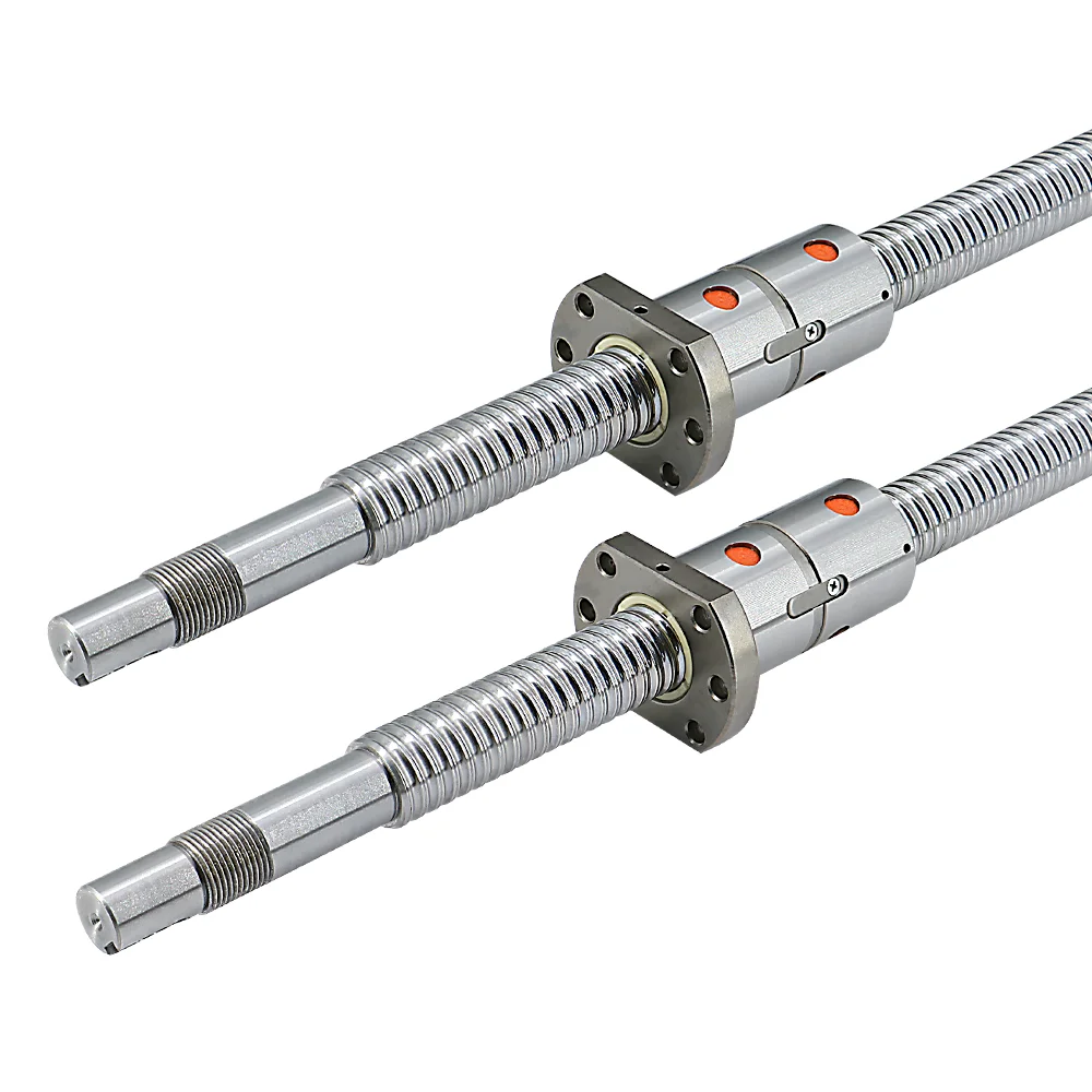 

High Precision Double Ball Nut DFU Series C7 C5 Grade Customized Length Replace Hiwin DFU3205 CNC Ball Screw with Nut